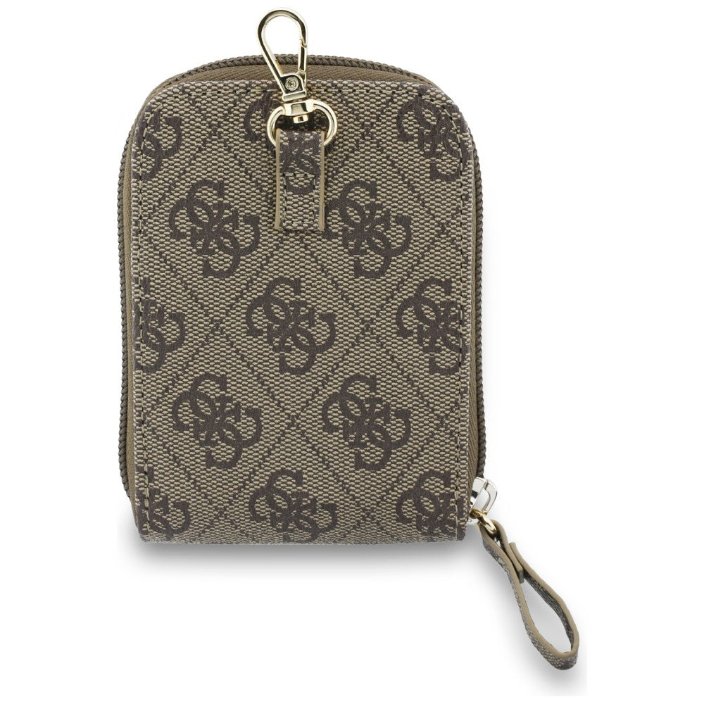 Guess - Universal Strap 4G Metal Logo (GUUCNKP4DGMW) - with Small Purse for Accesories, Adjustable, Eco Leather - Brown