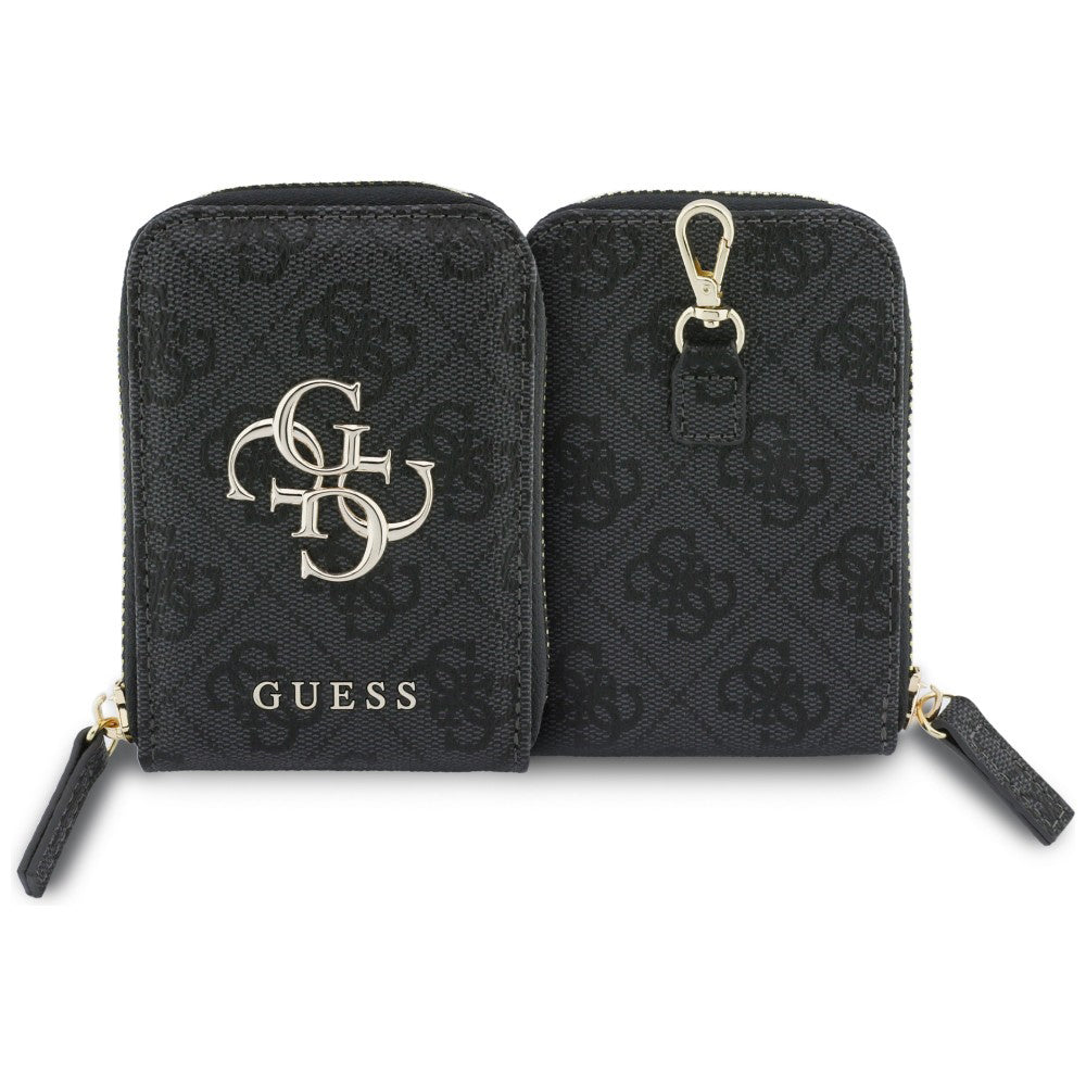 Guess - Universal Strap 4G Metal Logo (GUUCNKP4DGMK) - with Small Purse for Accesories, Adjustable, Eco Leather - Black