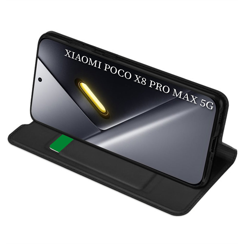 Techsuit - Magskin Book - Xiaomi Poco X8 Pro Max - Black