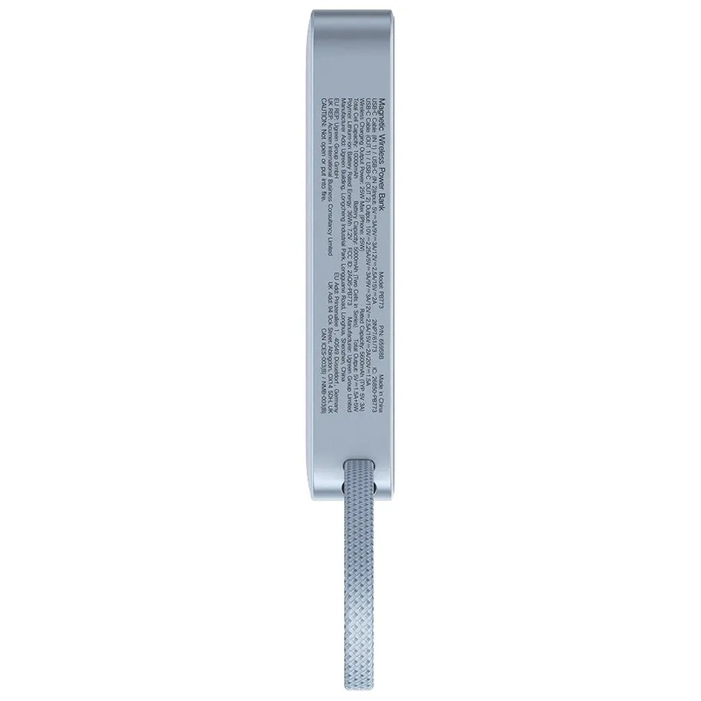 Baterie externa Ugreen PB773 (65958B), 10000mAh, USB-C, 25W, Albastru