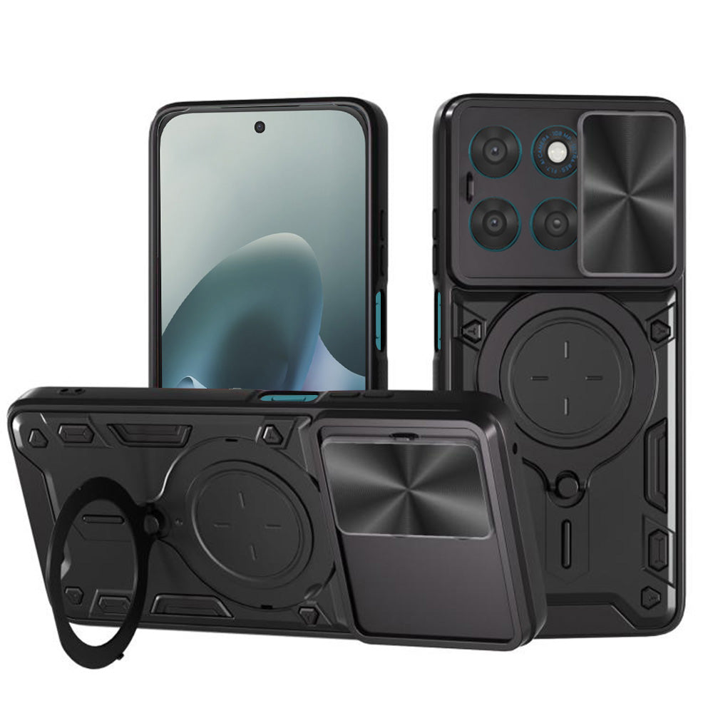 Techsuit - CamGuard Pro - Motorola Moto G77 / G67 - Black