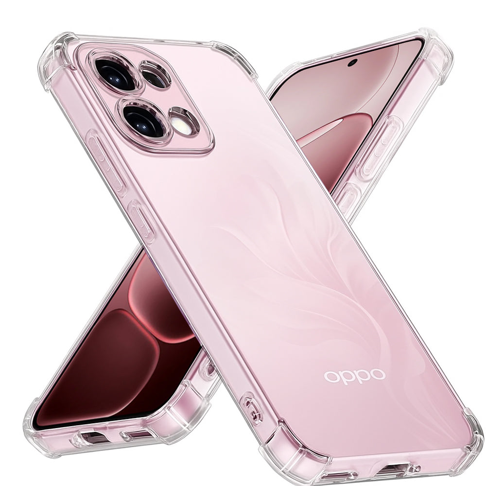 Techsuit - Shockproof Clear Silicone - Oppo A6 Pro 4G / A6 Pro 5G - Clear
