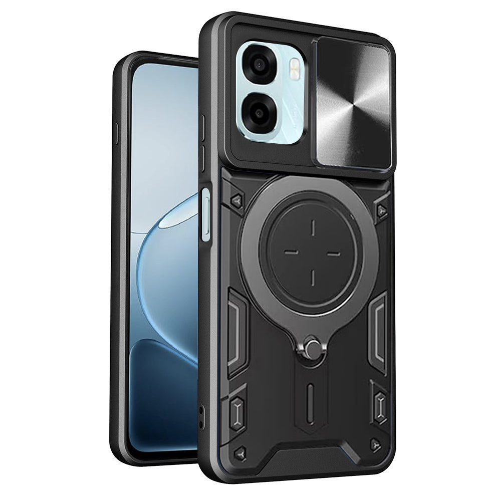 Techsuit - CamGuard Pro - Oppo A6x 4G / A6x 5G - Black
