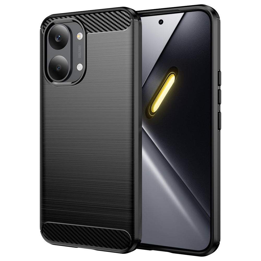 Techsuit - Carbon Silicone - Xiaomi Poco X8 Pro Max - Black