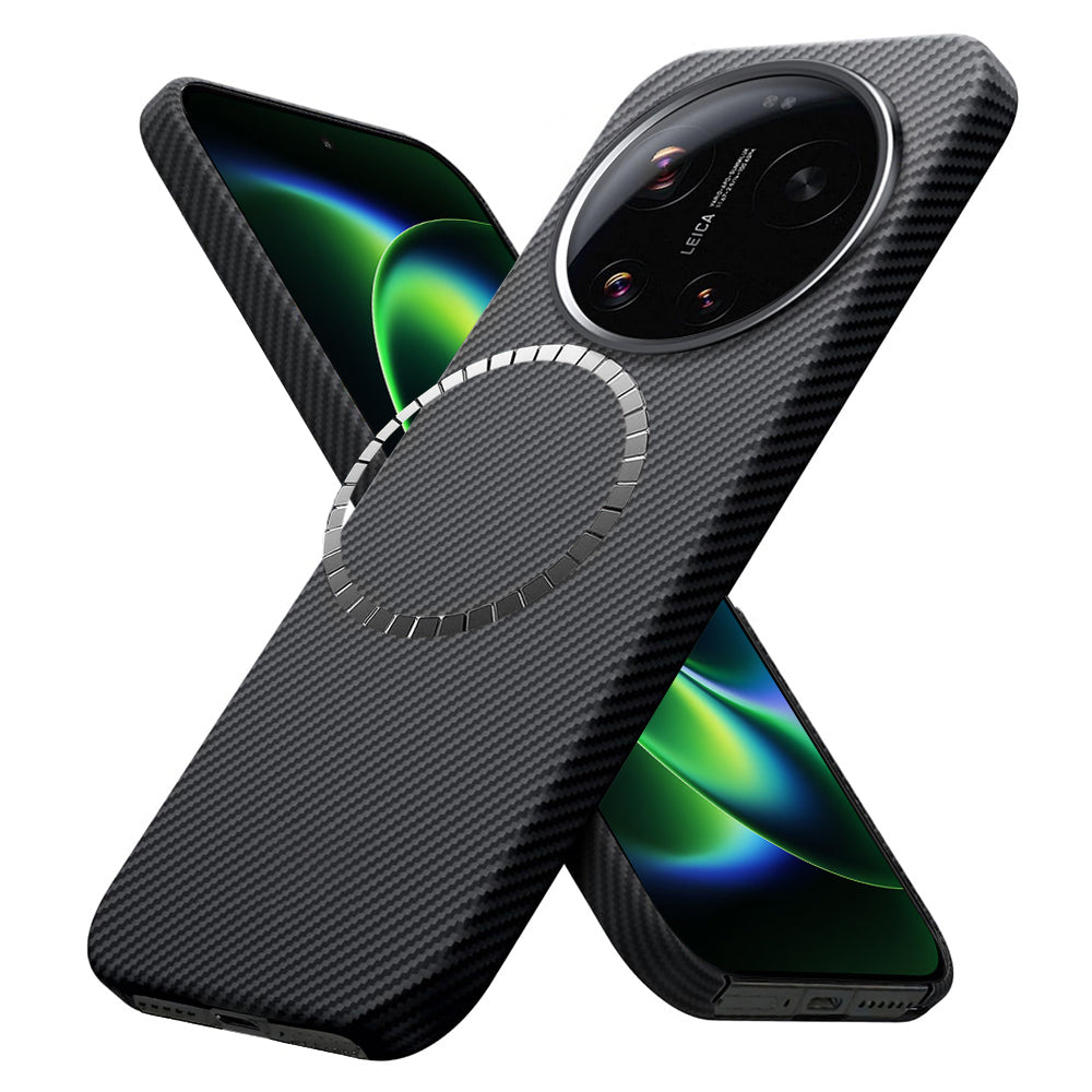 Techsuit - Aramid Fiber MagSafe - Xiaomi 17 Ultra - Black