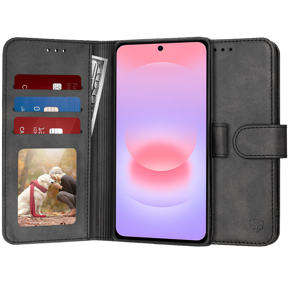 Techsuit - Diary Book - Samsung Galaxy A37 5G - Black