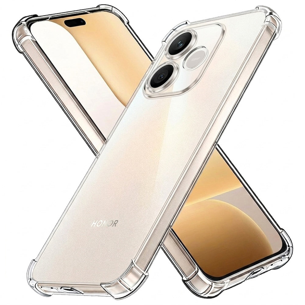 Techsuit - Shockproof Clear Silicone - Honor 600 Lite - Clear