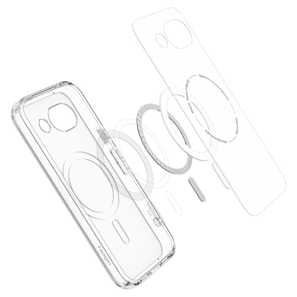 Husa de protectie Spigen Ultra Hybrid compatibil cu Google Pixel 10a, Alb
