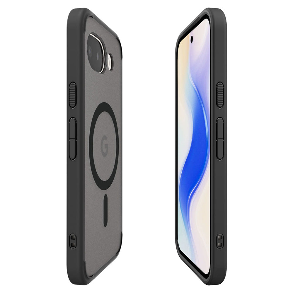 Spigen Husa de protectie Spigen Ultra Hybrid MagSafe (ACS11278) compatibil cu Google Pixel 10a, Frost Black – imagine 4