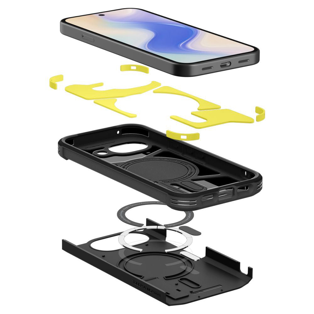 Spigen Husa de protectie Spigen Tough Armor MagSafe (ACS11280) compatibil cu Google Pixel 10a, Negru – imagine 7