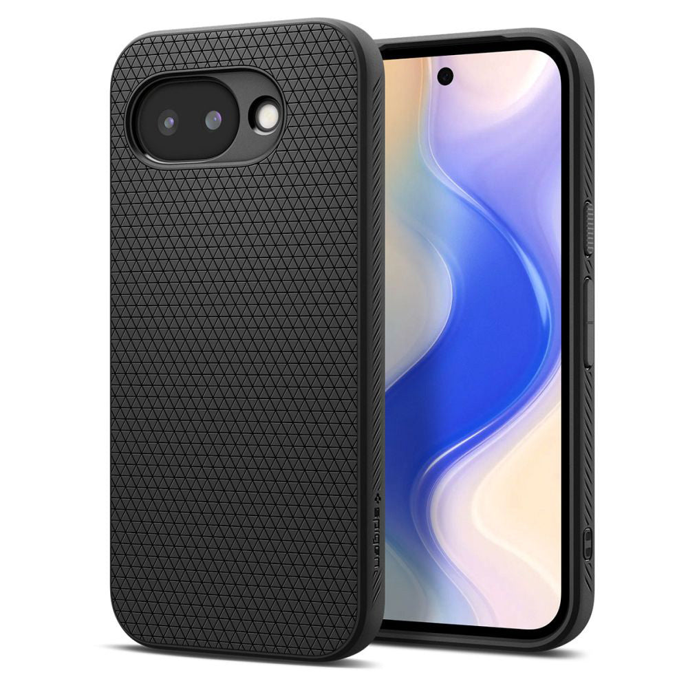 Spigen Husa de protectie Spigen Liquid Air (ACS11285) compatibil cu Google Pixel 10a, Negru Mat