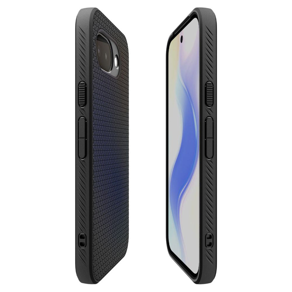 Spigen Husa de protectie Spigen Liquid Air (ACS11285) compatibil cu Google Pixel 10a, Negru Mat – imagine 5