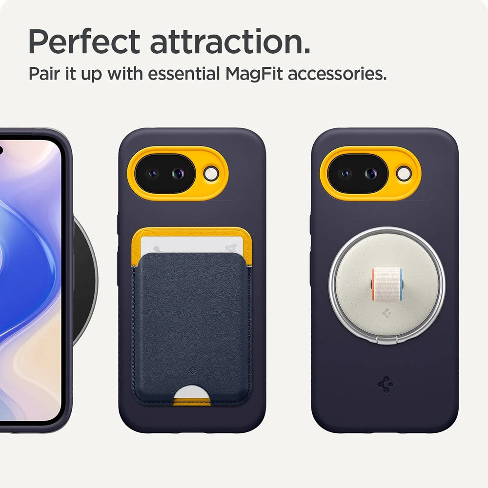 Spigen Husa de protectie Spigen Caseology Nano Pop MagSafe (ACS11286) compatibil cu Google Pixel 10a, Albastru Berry Nav