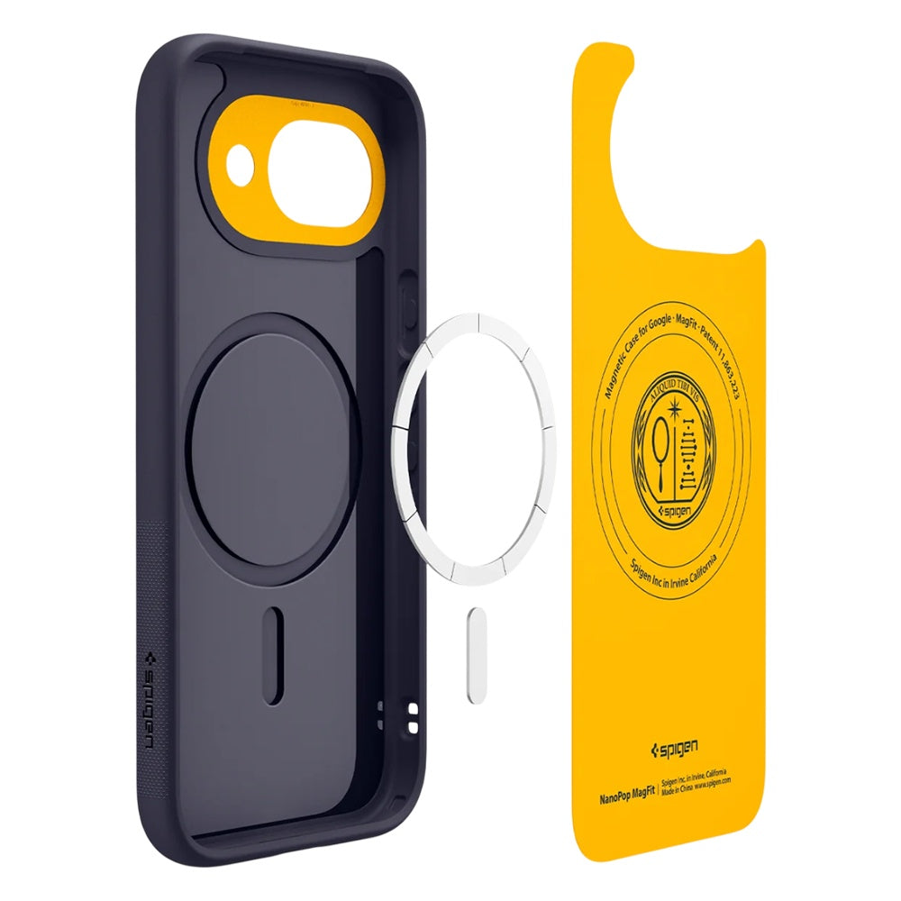 Spigen Husa de protectie Spigen Caseology Nano Pop MagSafe (ACS11286) compatibil cu Google Pixel 10a, Albastru Berry Nav