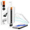 Spigen Folie de protectie Spigen (set de 2) Glas.tR EZ-FIT (AGL11364) compatibil cu Google Pixel 10a, Transparent