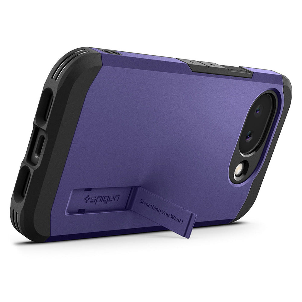 Spigen Husa de protectie Spigen Tough Armor MagSafe (ACS11281) compatibil cu Google Pixel 10a, Ash Violet – imagine 6