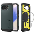 Spigen Husa de protectie Spigen Tough Armor MagSafe (ACS11282) compatibil cu Google Pixel 10a, Abyss Green