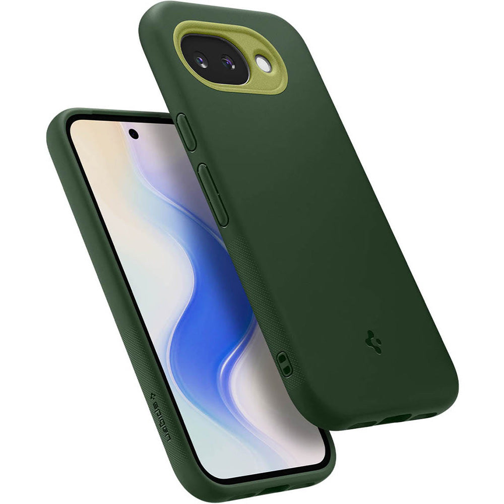 Spigen Husa de protectie Spigen Caseology Nano Pop MagSafe (ACS11288) compatibil cu Google Pixel 10a, Avo Green – imagin
