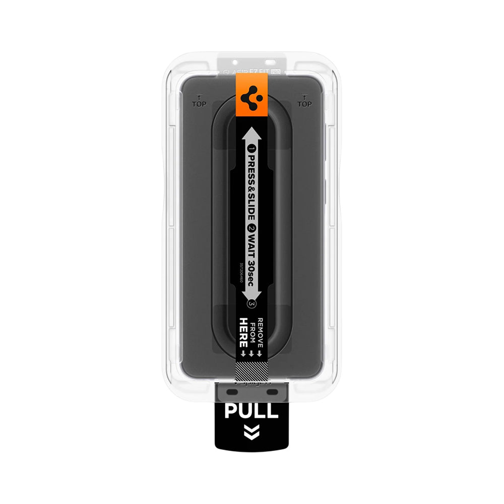 Spigen Folie de protectie Spigen (set de 2) Glas.tR EZ-FIT Pro (AGL11397) compatibil cu Samsung Galaxy A57 5G, Transpare