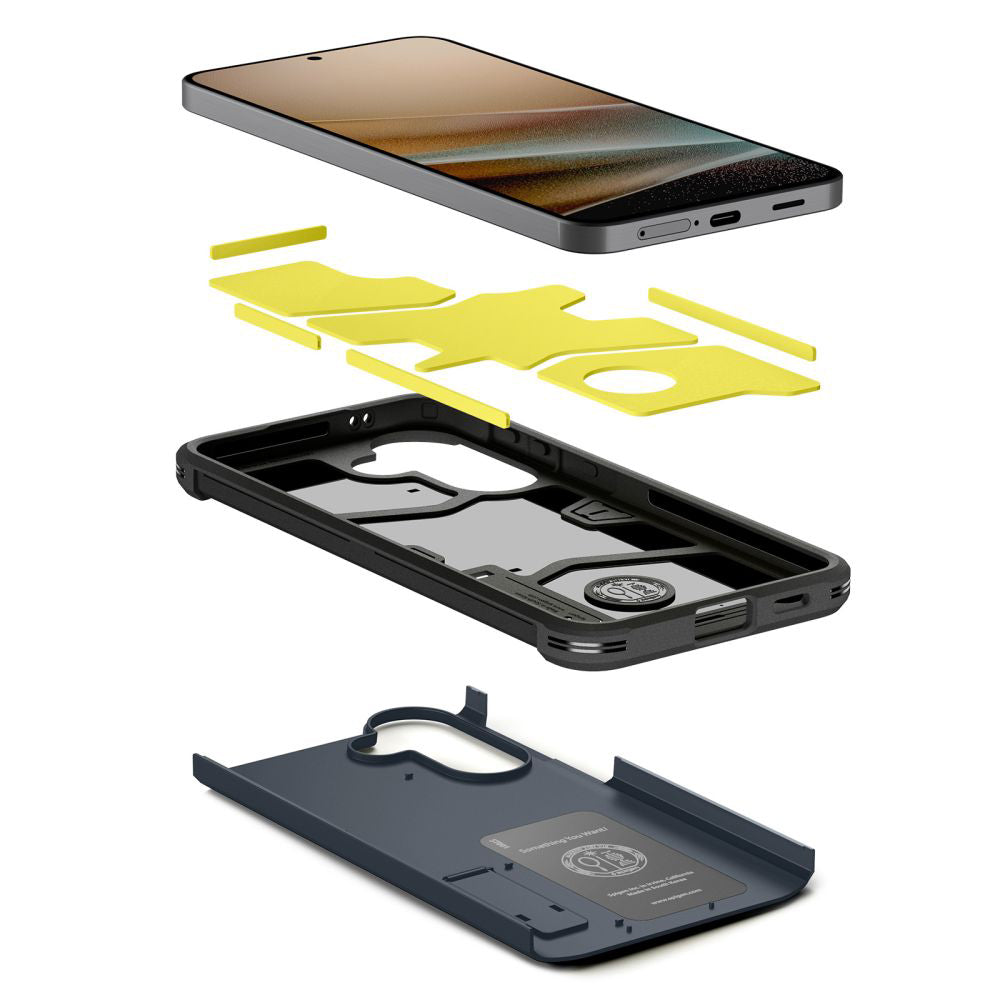 Spigen - Tough Armor (ACS11126) - Samsung Galaxy A57 5G - Metal Slate