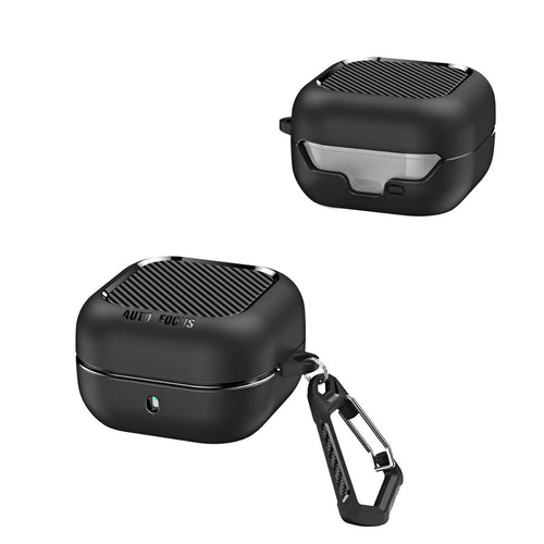 TechSuit Casti Techsuit CarbonFiber, for Samsung Galaxy Buds 4 / Buds 4 Pro, Negru