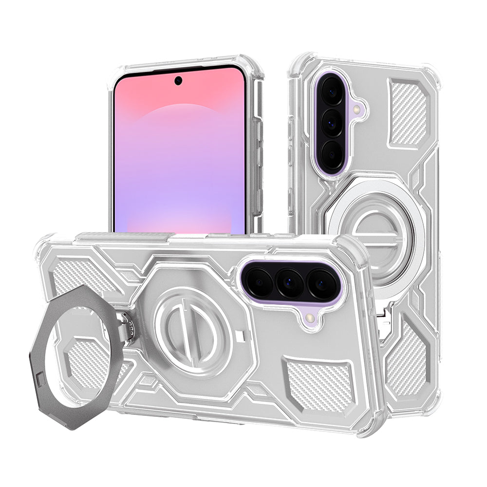 Techsuit - Carbon Shield PRO - Samsung Galaxy A37 5G - White Transparent