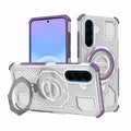 Techsuit - Carbon Shield PRO - Samsung Galaxy A57 5G - Purple Transparent