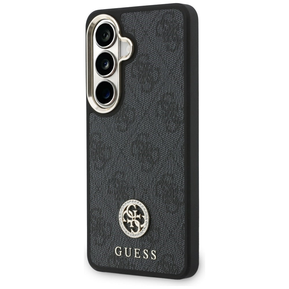 Guess Husa de protectie Guess 4G Big Rhinestone Triangle Strap (GUHMS26SP4G4DCSK) compatibil cu Samsung Galaxy S26, Negr