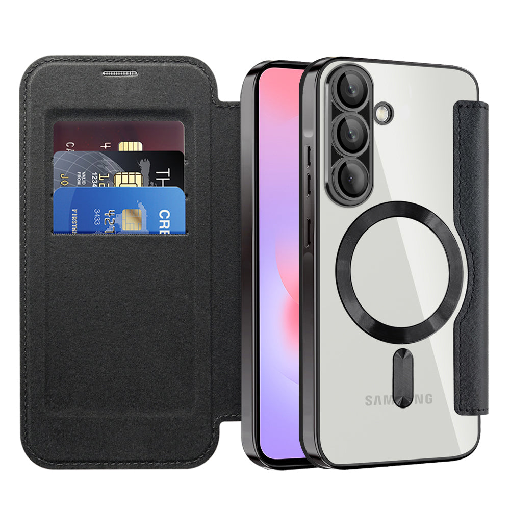 Techsuit - SmartMag Book Case - Samsung Galaxy A37 5G - Black