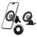 Spigen - Car Holder MFT13 (ACP08315) - MagSafe, for Dashboard, Air Vent, 360° Rotation, Magnetic Grip, Universal, Adjust