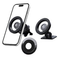 Spigen - Car Holder MFT13 (ACP08314) - MagSafe, for Dashboard, Air Vent, 360° Rotation, Magnetic Grip, Universal, Adjust