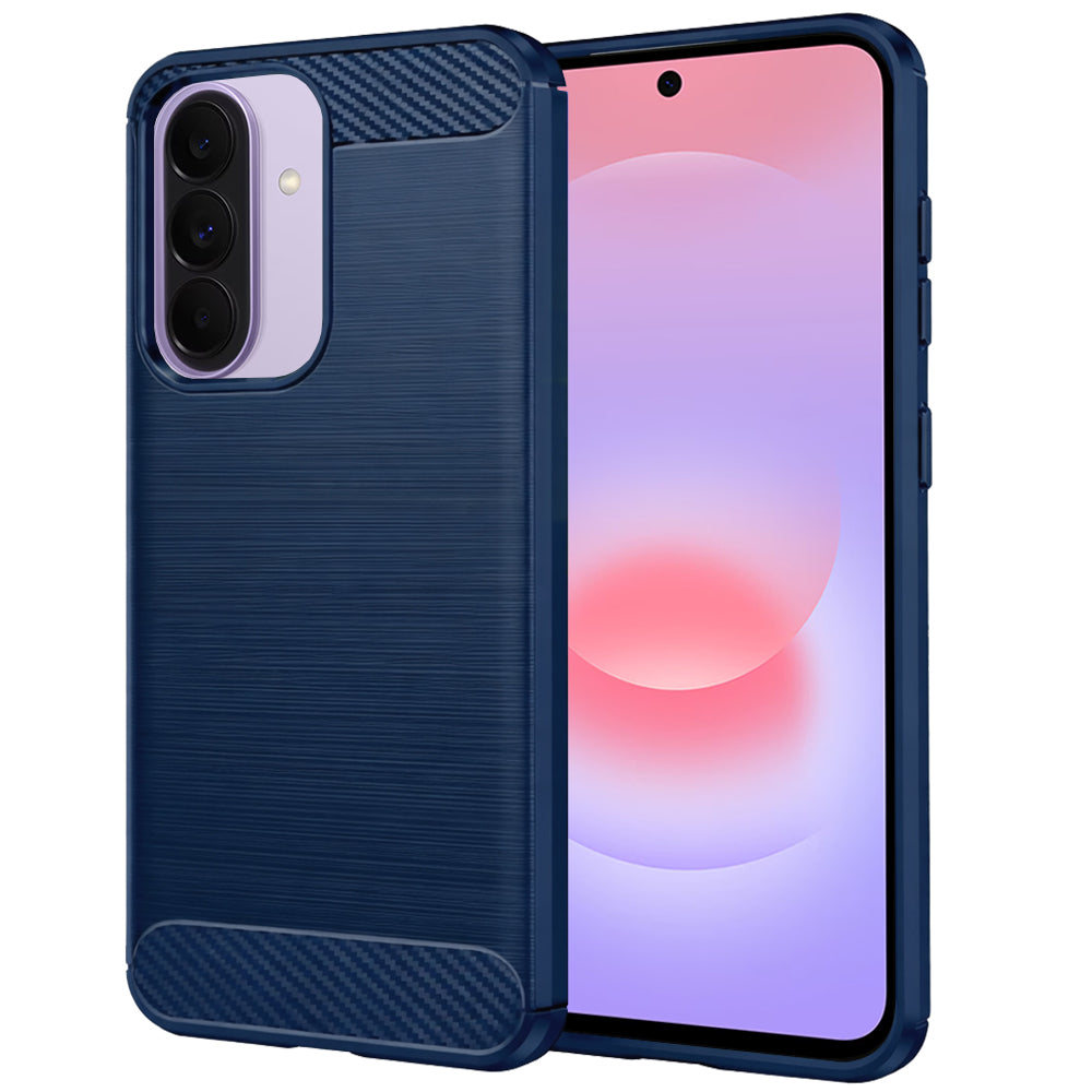 Techsuit - Carbon Silicone - Samsung Galaxy A37 5G / A36 5G / A56 5G - Blue