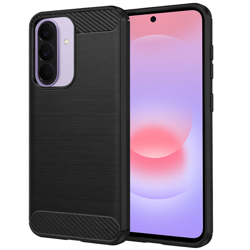 Techsuit - Carbon Silicone - Samsung Galaxy A37 5G / A36 5G / A56 5G - Black