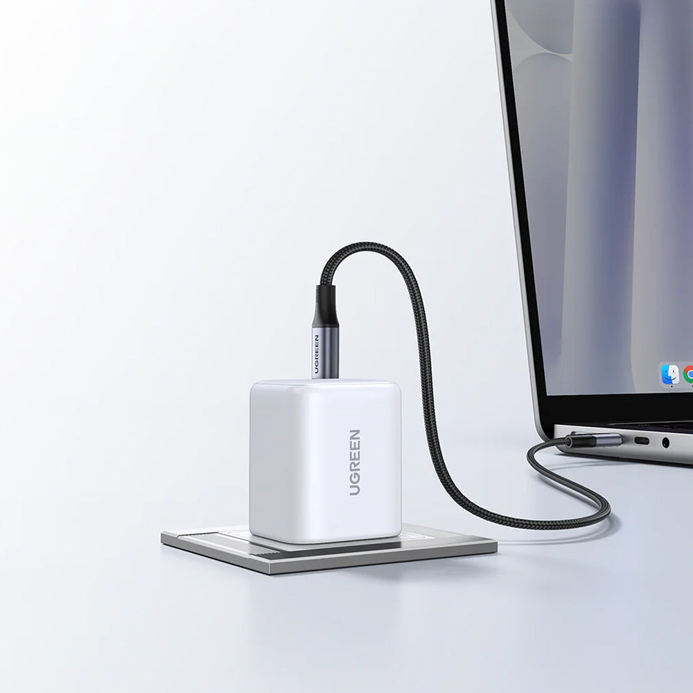 Incarcator Ugreen (65054), USB-C, 45W, GaN, Negru