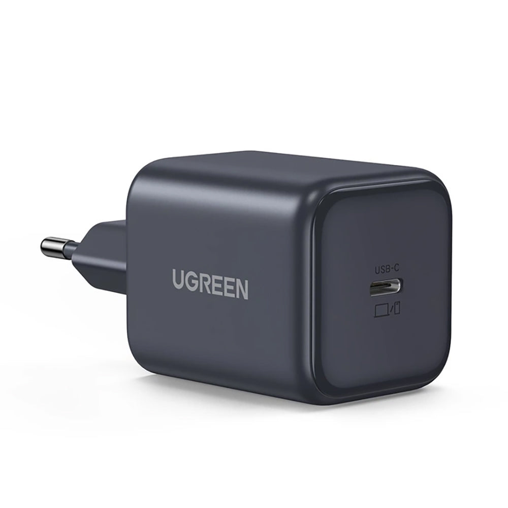 Incarcator Ugreen (65054), USB-C, 45W, GaN, Negru