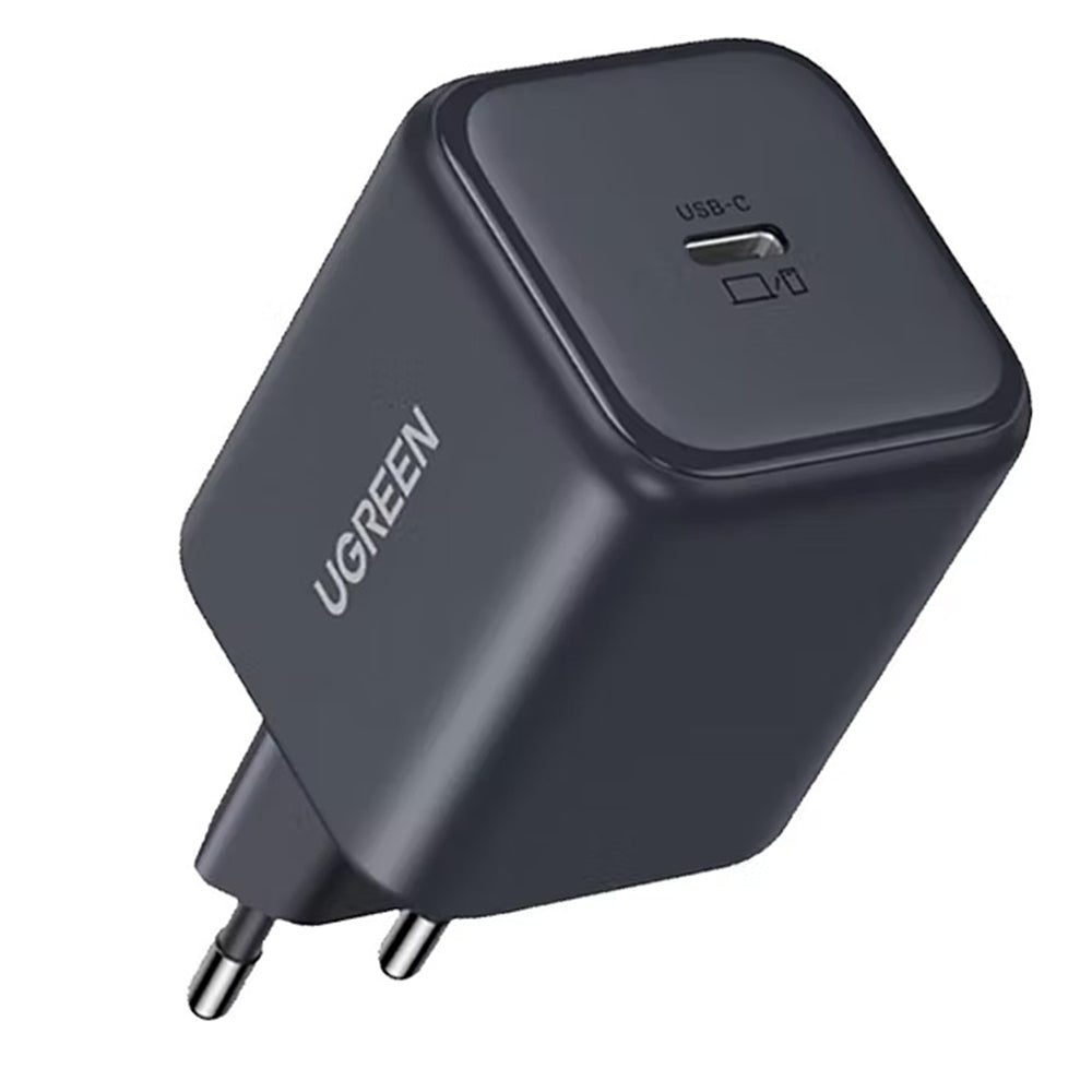 Incarcator Ugreen (65054), USB-C, 45W, GaN, Negru