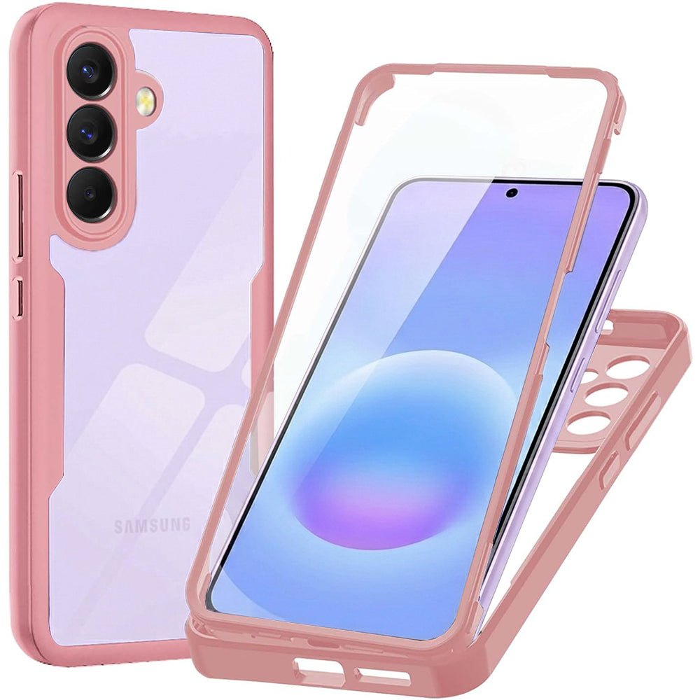 Techsuit - ColorVerse 360 Series + Screen Protector - Samsung Galaxy A57 5G - Pink
