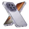Techsuit - Shockproof Clear Silicone - Honor Magic8 Pro - Smoke Black