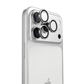 Folie de protectie Torras Lensguard compatibil cu iPhone 17 Pro / iPhone 17 Pro Max, Argintiu