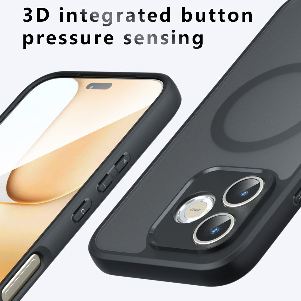 TechSuit Husa de protectie Techsuit PureFrost MagSafe compatibil cu Honor 600 Lite, Negru Mat – imagine 5