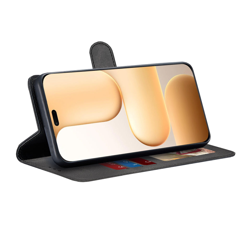 Techsuit - Diary Book - Honor 600 Lite - Black
