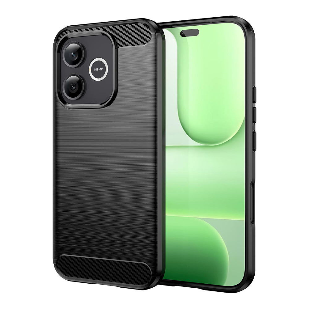 Techsuit - Carbon Silicone - Honor 600 Lite - Black