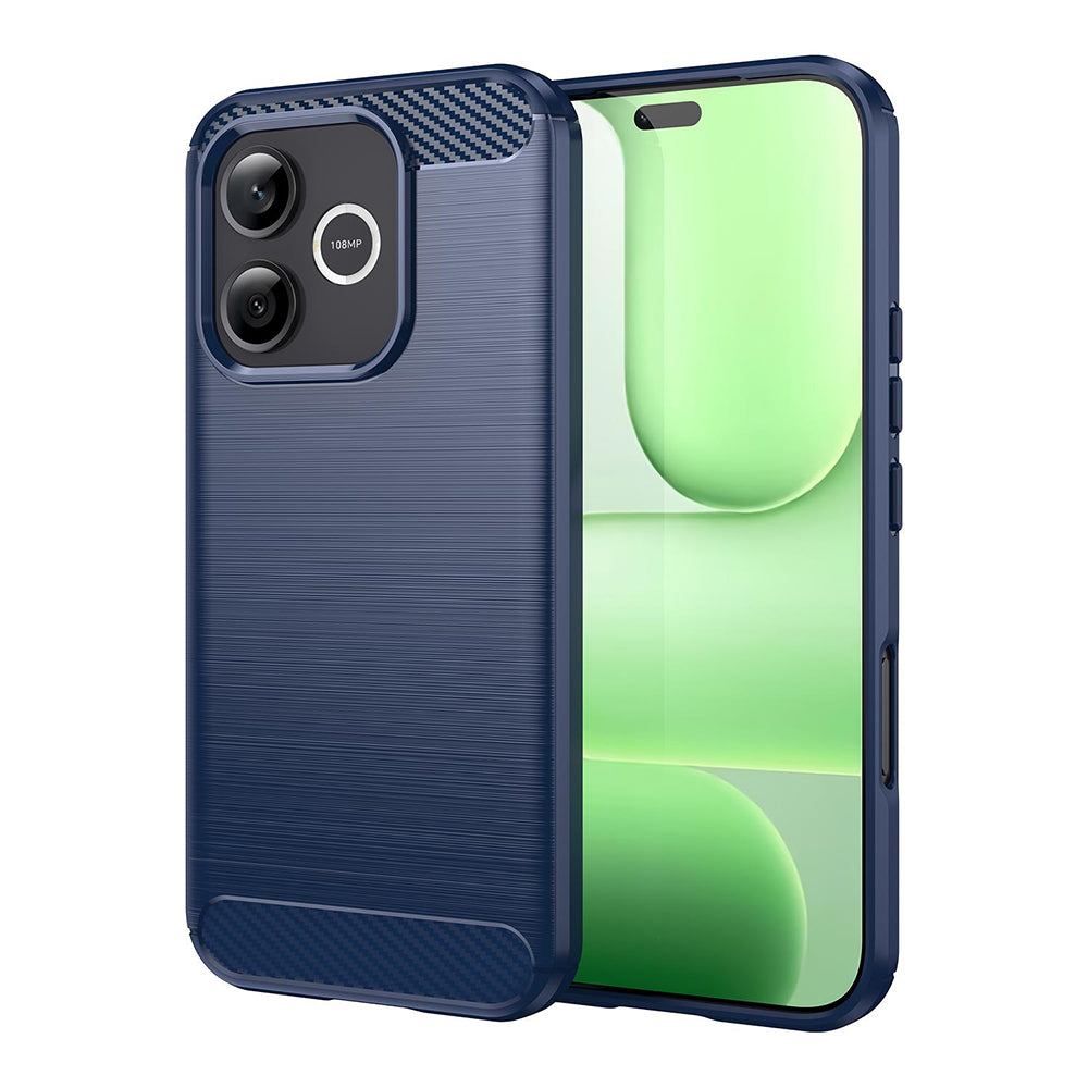TechSuit Husa de protectie Techsuit Carbon Silicone compatibil cu Honor 600 Lite, Albastru