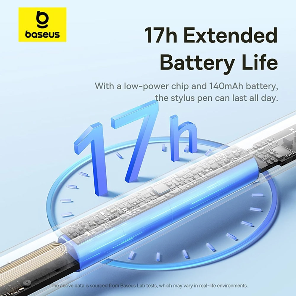 Baseus - Stylus Pen Smooth Writing 3 Series (P80080806213-00) - with Magnetic Wireless Charging, 140mAh, Palm-Rejection 