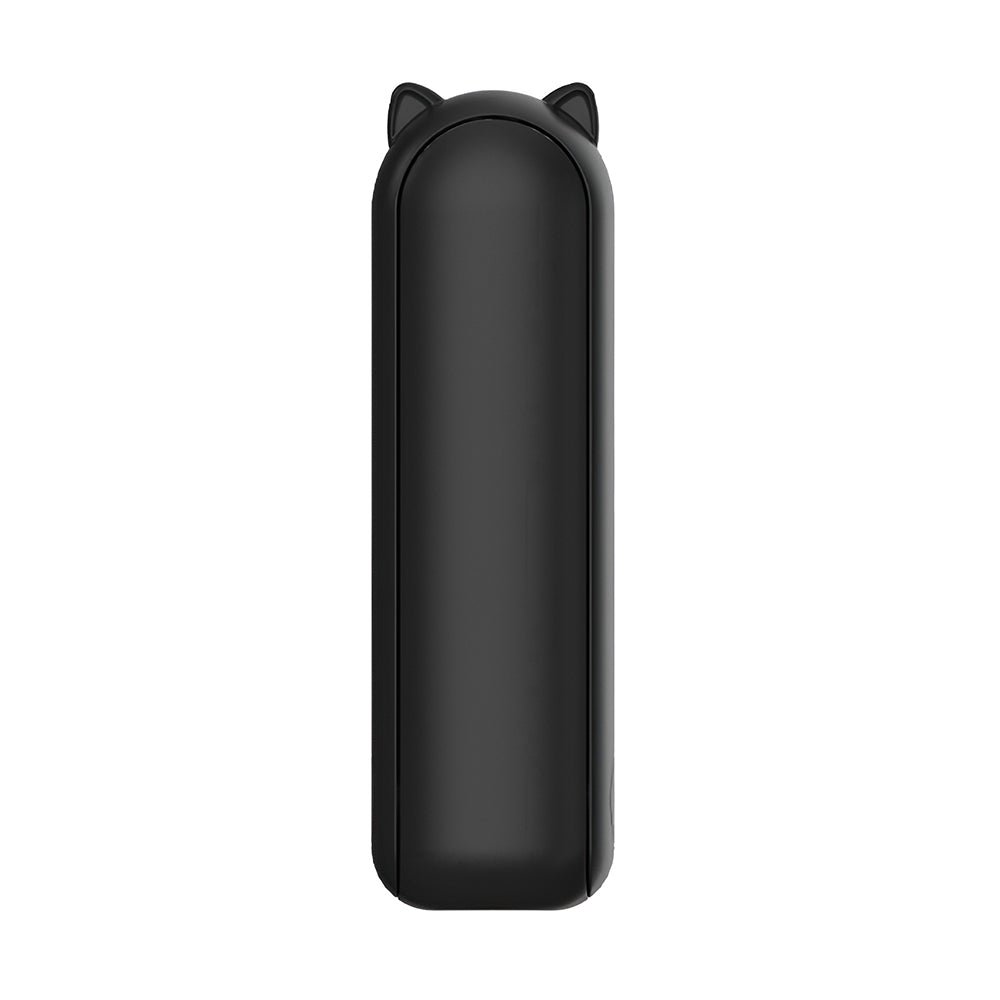 Techsuit - Mini Portable Hand Fan (HZ001) - 2000mAH, USB Rechargeable, 3 Speeds Adjustable - Black
