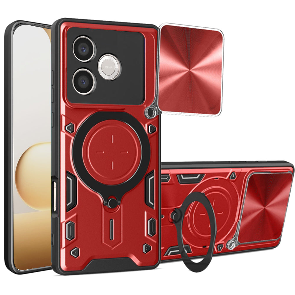 Techsuit - CamGuard Pro - Honor 600 Lite - Red