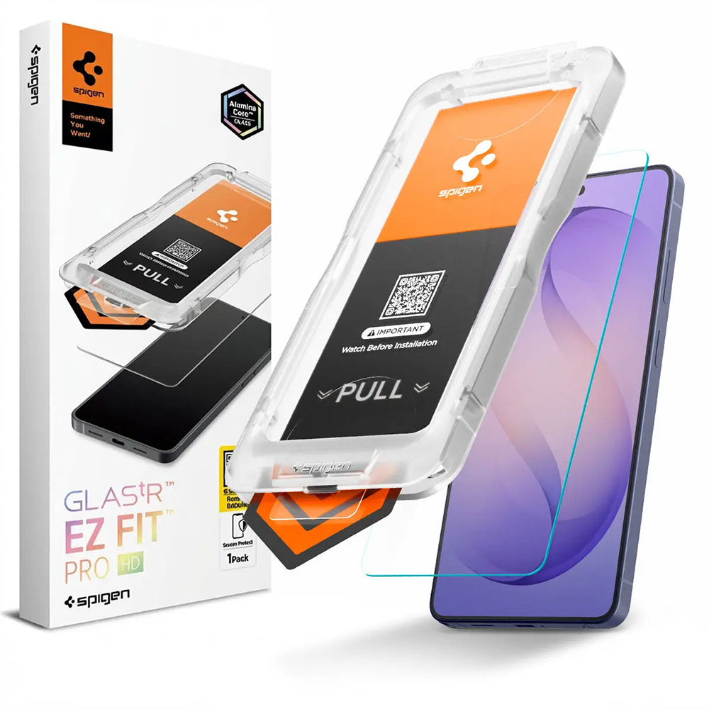 Spigen - Glas.tR EZ-FIT Pro HD (AGL11074) - Samsung Galaxy S26 Ultra - Clear