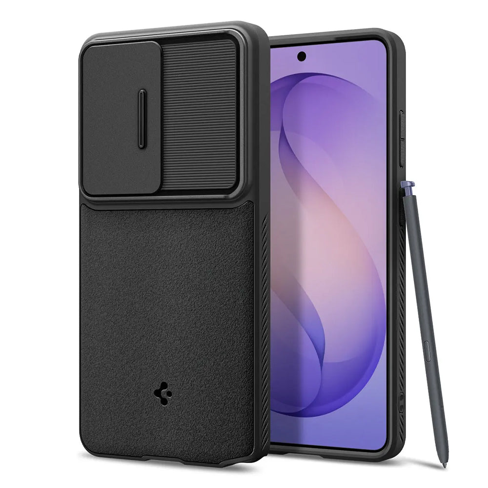 Spigen - Optik Armor (ACS10687) - Samsung Galaxy S26 Ultra - Black