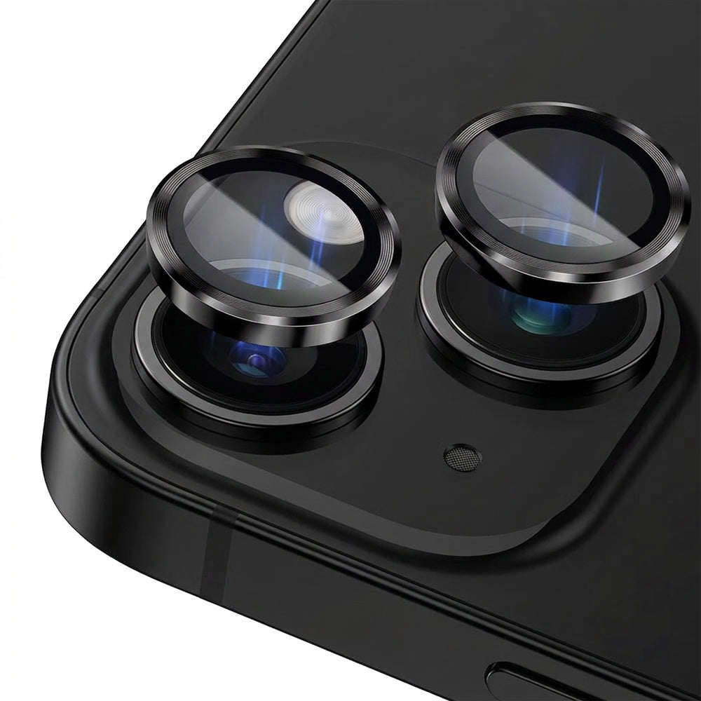 Lito - S+ Camera Glass Protector - iPhone 14 / iPhone 14 Plus - Black/Transparent