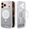 Spigen Husa de protectie Spigen Ultra Hybrid Classic MagSafe (ACS10355) compatibil cu iPhone 17 Pro, Argintiu